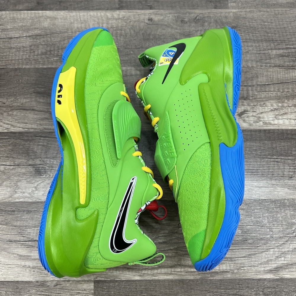 Nike Zoom Freak 3 NRG UNO Green Apple New DS Shoes Sneakers DC9364-300 Men Sz 8